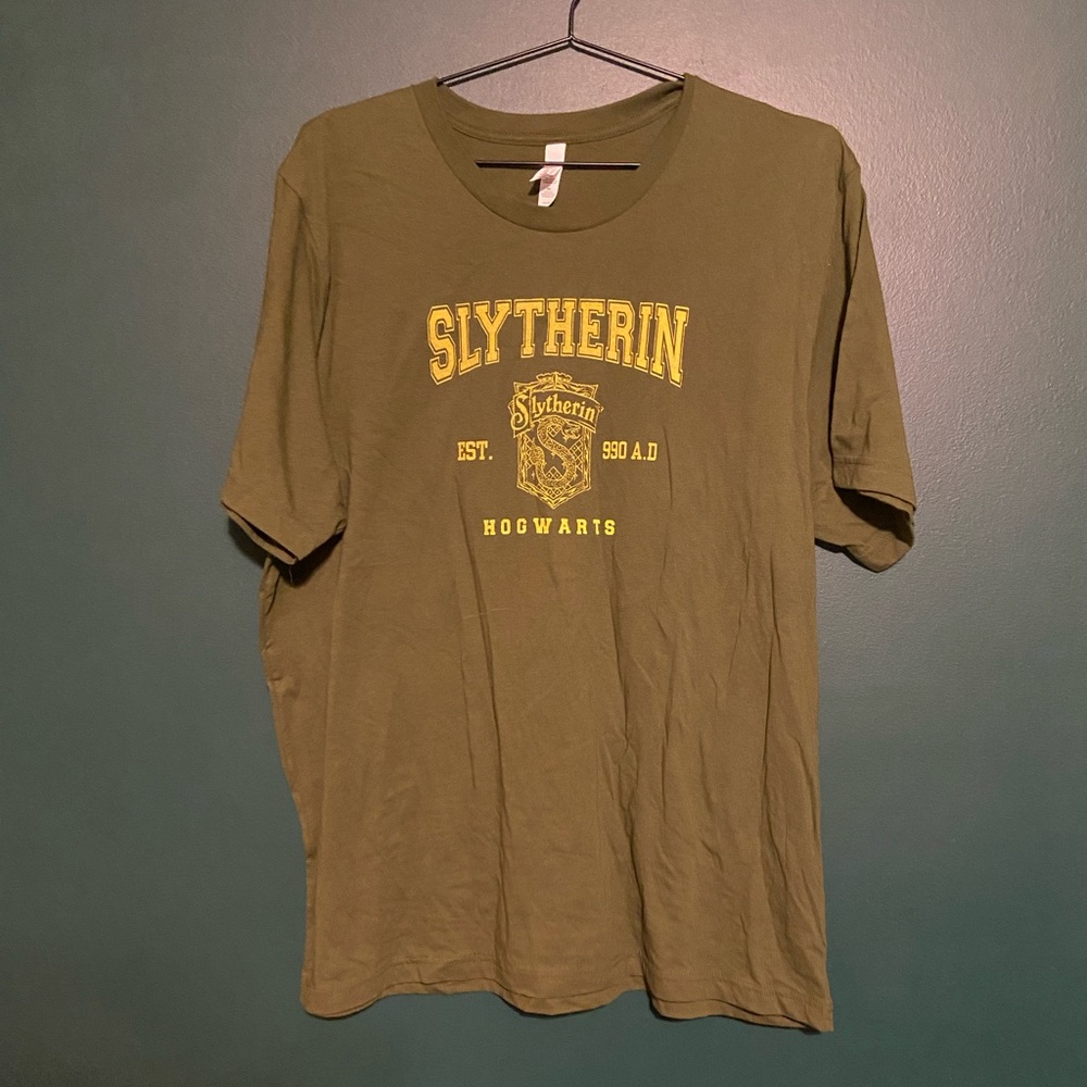 Olive Green Slytherin Tee